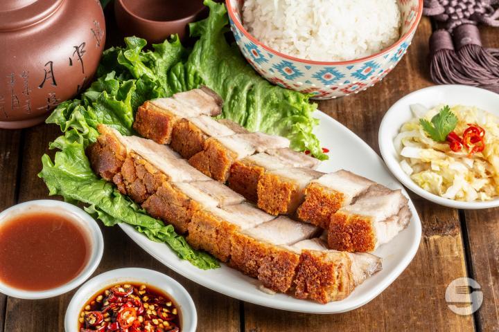 9102. Rice with Grilled Pork - Hungky