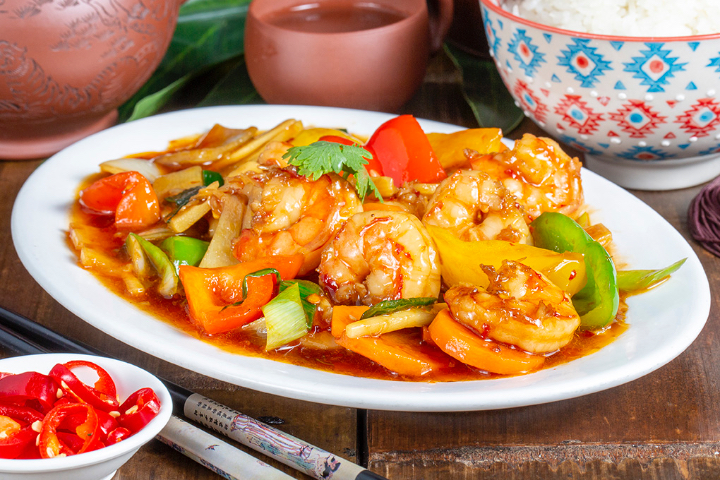 217. Crevettes Szetchuan - Hungky
