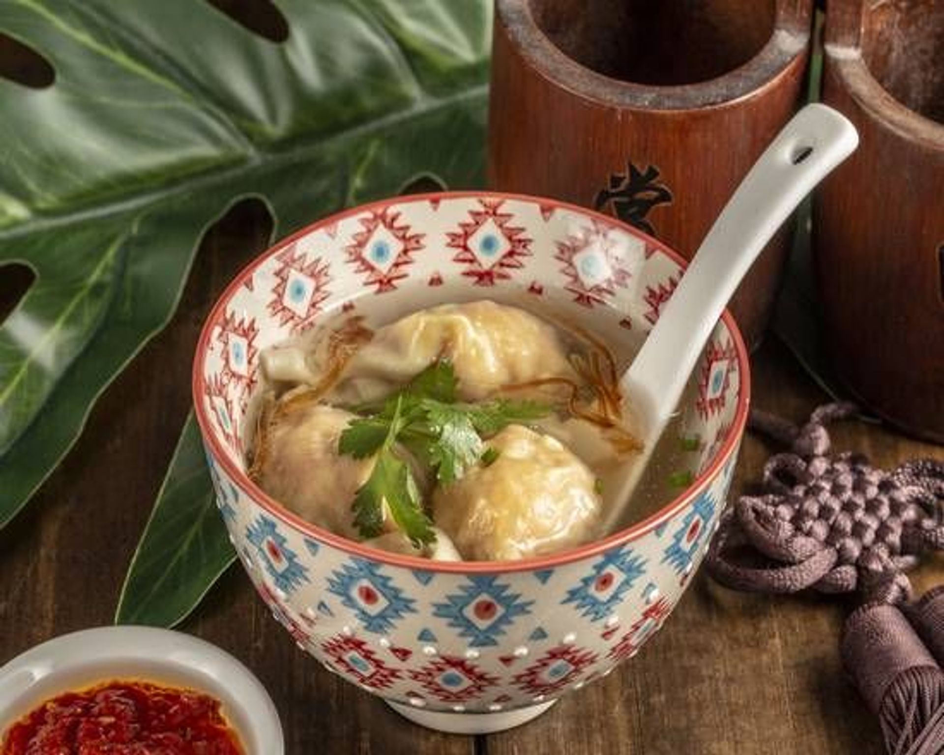 12. Soupe aux raviolis crevettes - Hungky