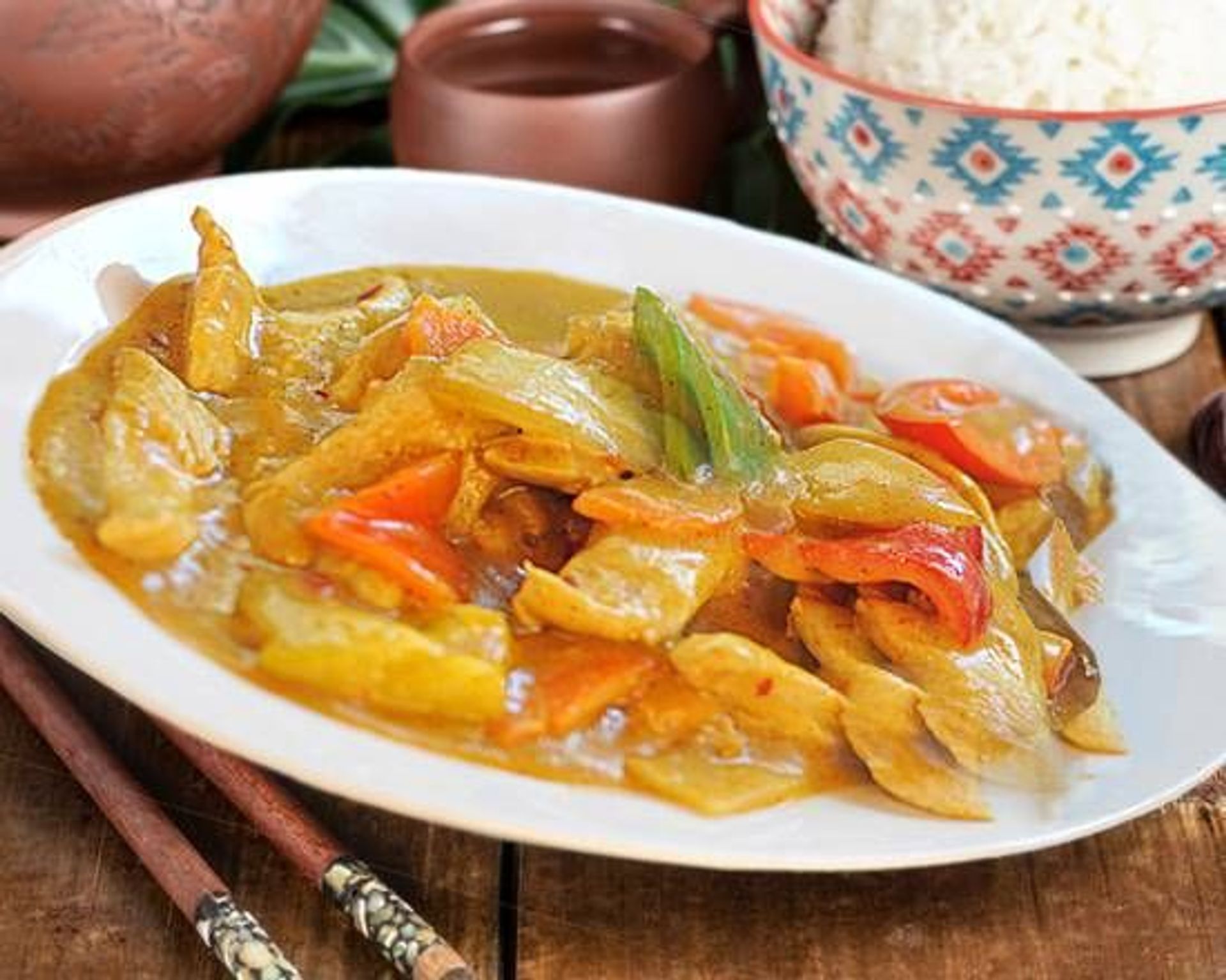 49. Riz poulet au curry - Hungky
