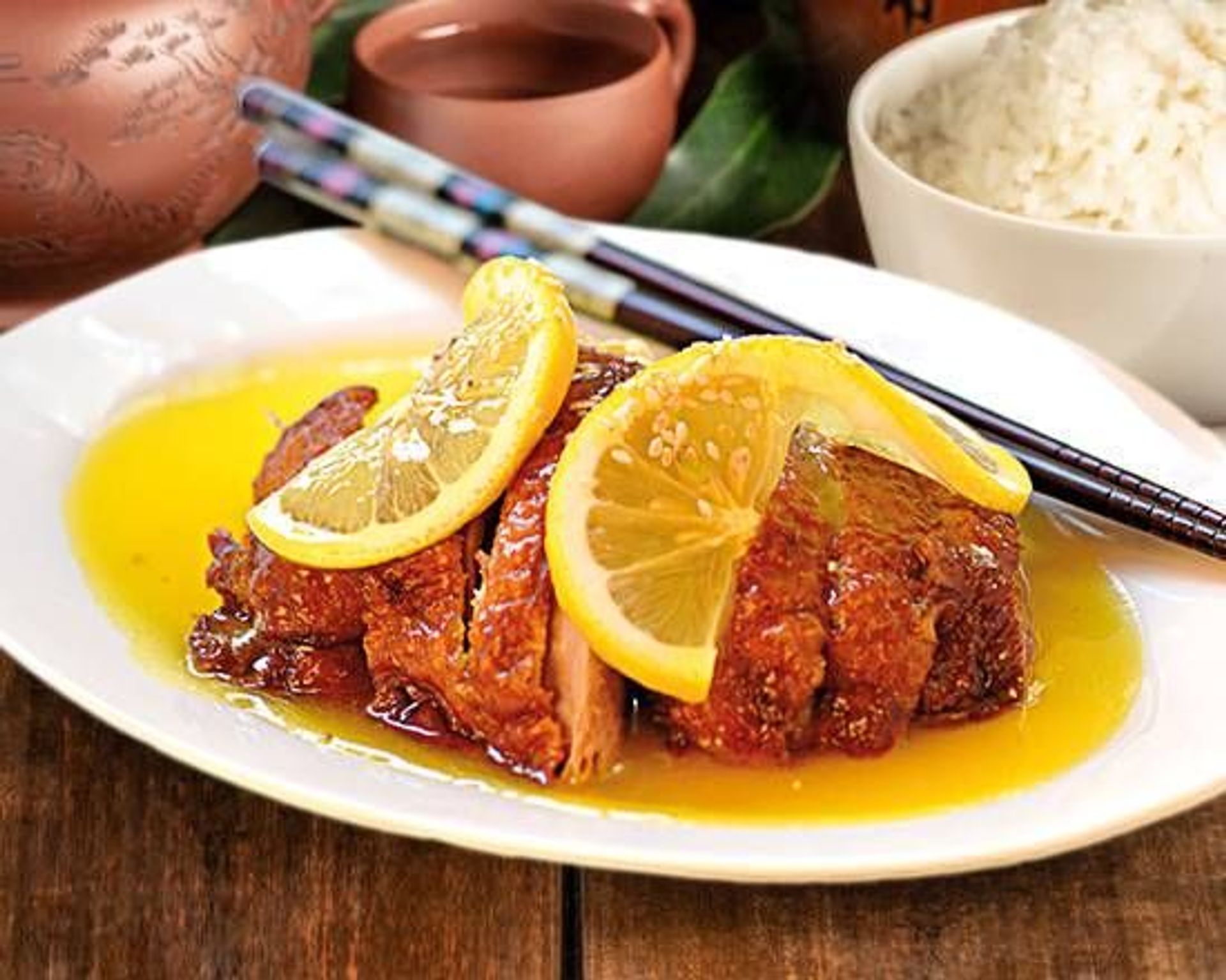 83. Riz canard à la sauce citron - Hungky