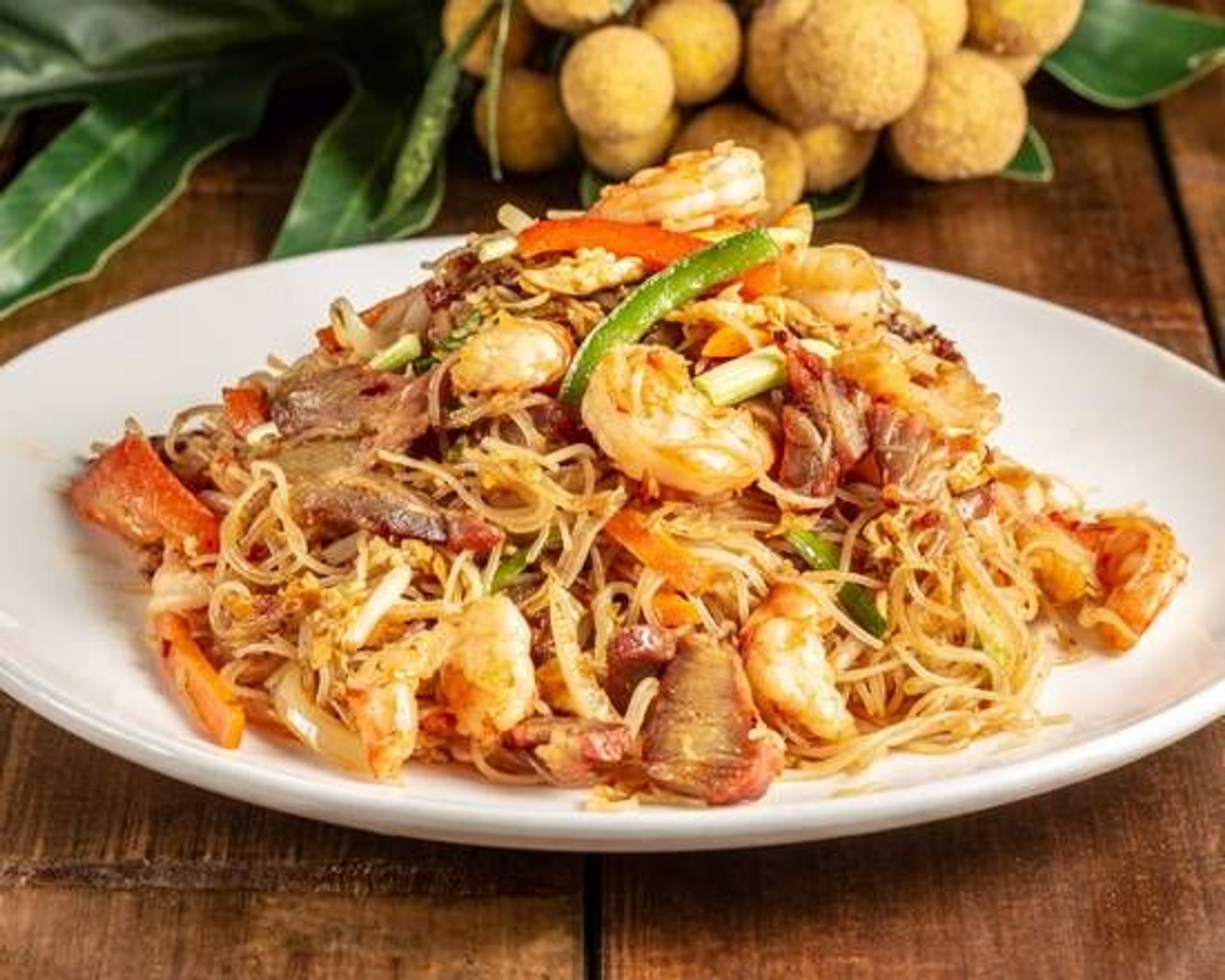 511. Vermicelles de riz sauté façon Singapour - Hungky