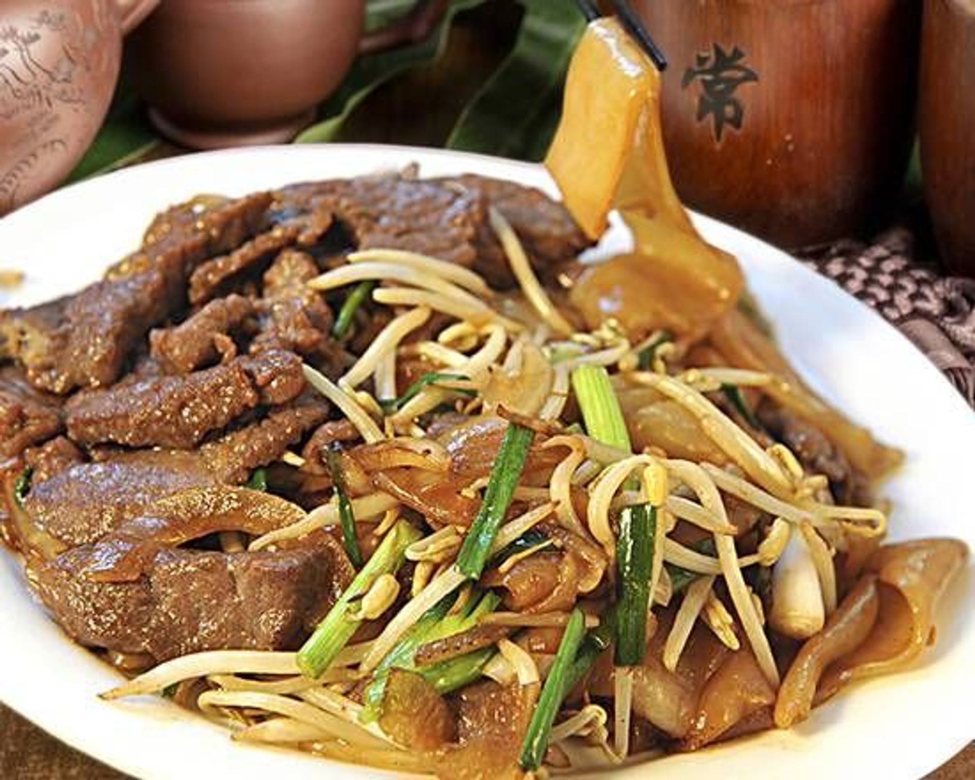 991. Nouilles sautées au bœuf façon chinois - Hungky