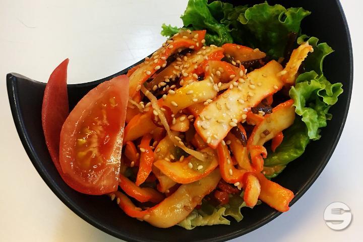Salade de Calmars et Légumes - Bambou
