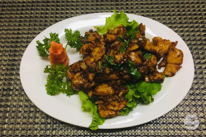 Poulet au Basilic - Bambou