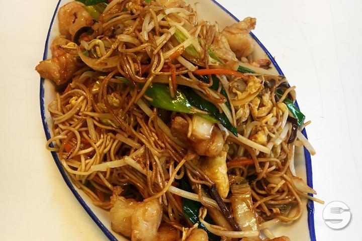 Nouilles de Riz Sautées aux Crevettes Pad Thai Kung - Bambou