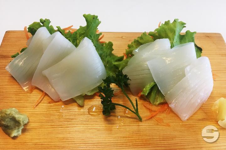 Sashimi Ika - Bambou