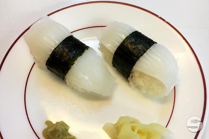 Nigiri Ika - Bambou
