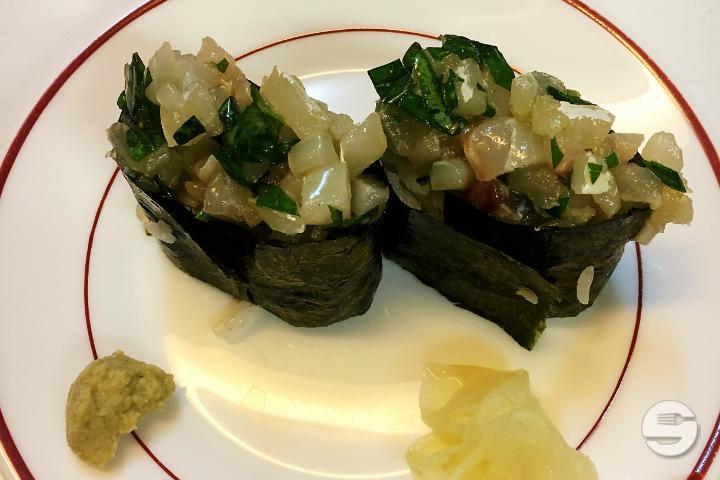 Nigiri Tai Pesto - Bambou