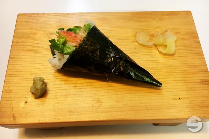 Kani Mais Temaki - Bambou
