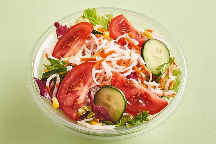 Crab Flavoured Salad - La Maison du Sandwich (Carouge)