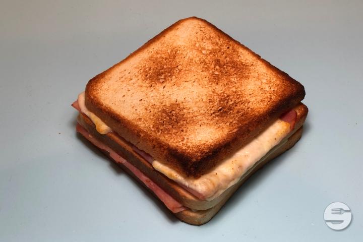 Ham and Cheese Croque-Monsieur - La Maison du Sandwich (Carouge)