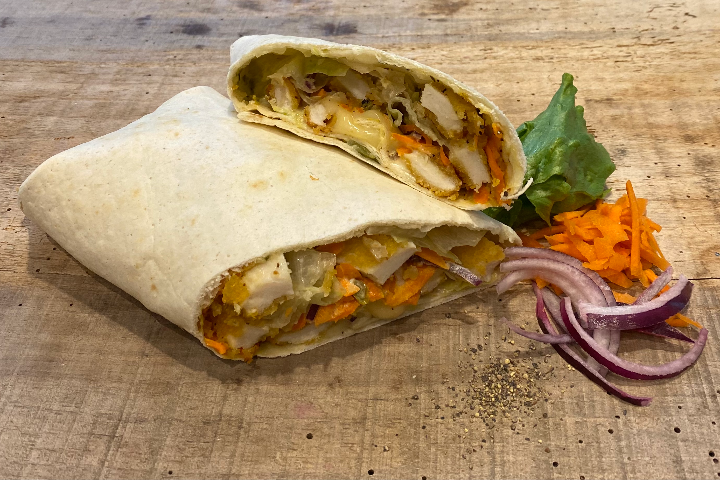 Burrito Poulet Pané - La Maison du Sandwich (Carouge)