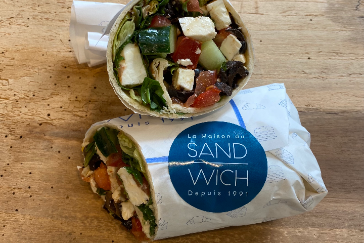 Wrap Grec - La Maison du Sandwich