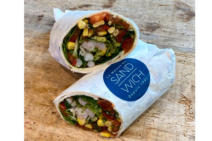 Wrap Crevettes - La Maison du Sandwich