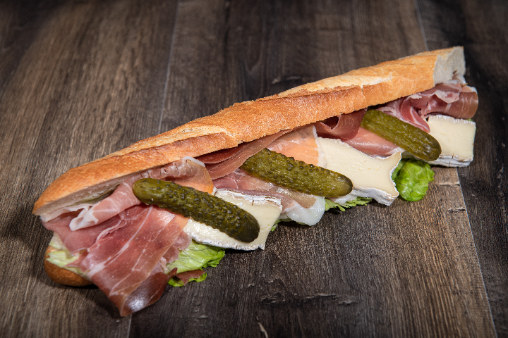 Sandwich Jambon Cru Brie - La Maison du Sandwich