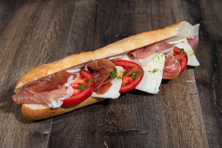 Sandwich Jambon Cru Mozzarella - La Maison du Sandwich