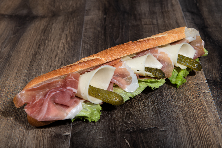 Sandwich Jambon Cru Fromage - La Maison du Sandwich