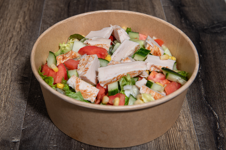 Salade Poulet Braisé - La Maison du Sandwich