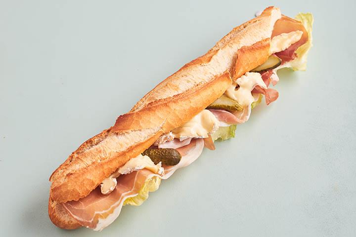 Prosciutto --Brie cheese - La Maison du Sandwich (Vieille Ville)