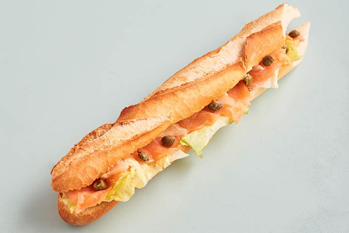 Smoked salmon - La Maison du Sandwich (Vieille Ville)