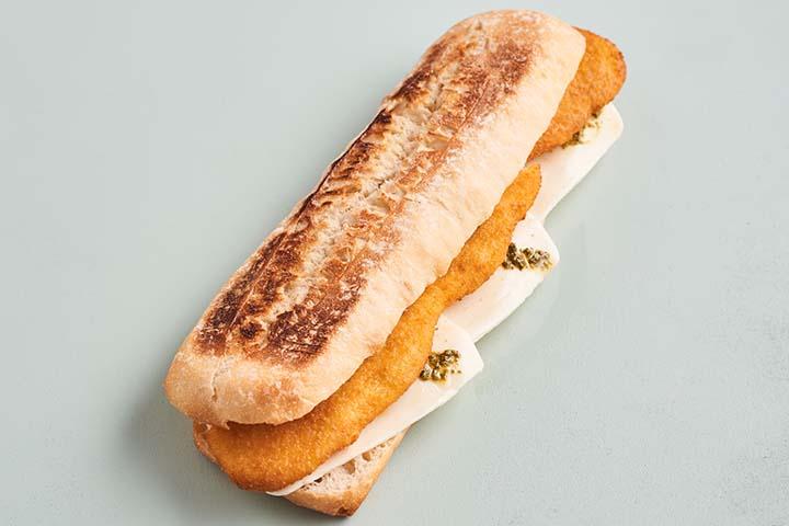 Breaded chicken - La Maison du Sandwich (Vieille Ville)
