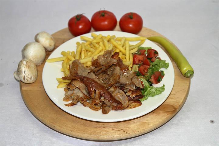 32. Kebab dish - Le Blandonnet