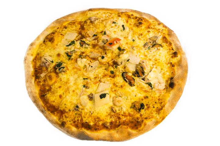 Pizza Frutti di mare - Poulet Pizzaland
