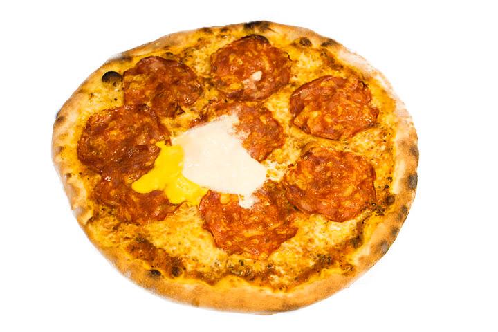 Pizza Calabrese - Poulet Pizzaland