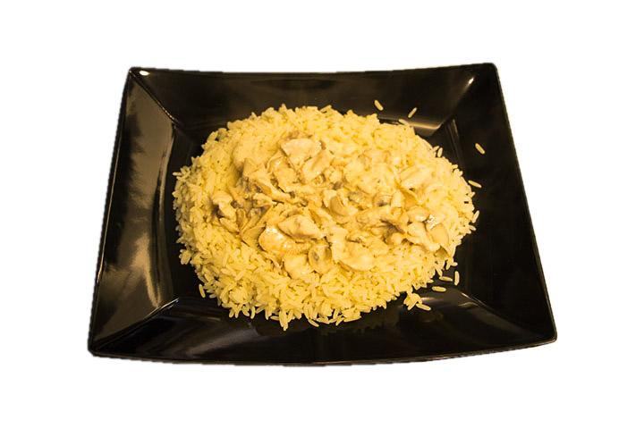 Minced cream chicken - Poulet Pizzaland