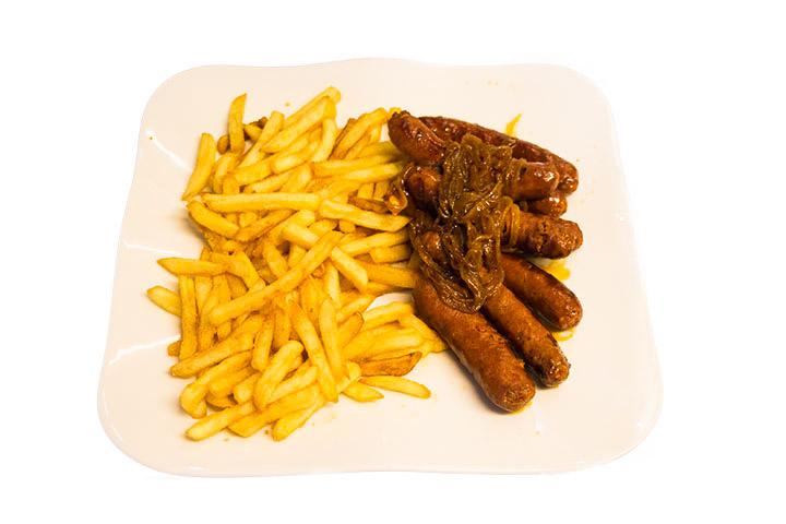 Merguez dish - Poulet Pizzaland
