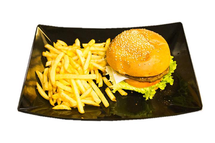 Cheeseburger - Poulet Pizzaland