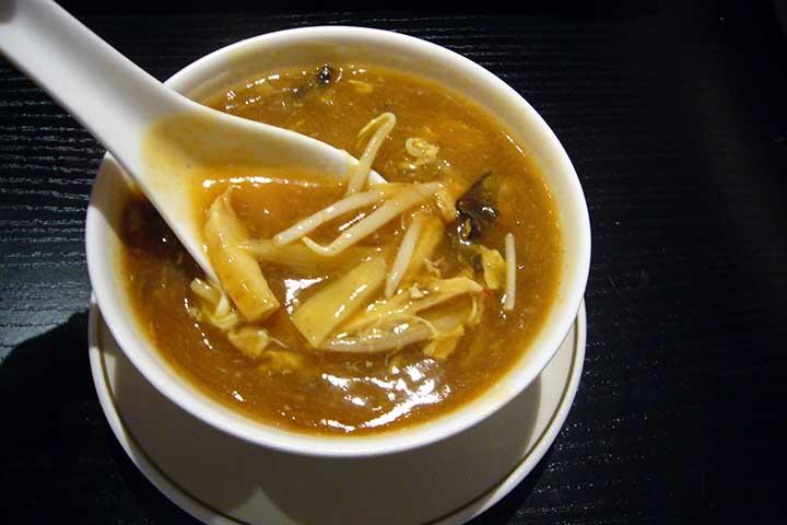 01. Sweet and sour soup - Au Délicieux