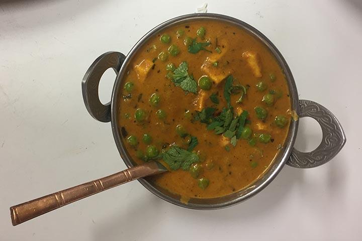 Paneer Mattar - Kormasutra
