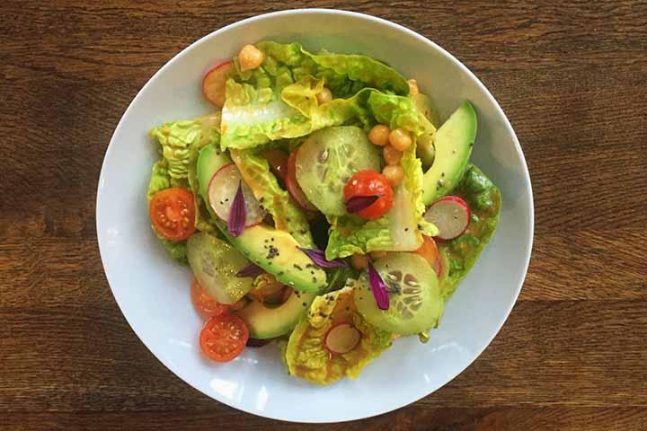 Rocket-couscous-grilled vegetable salad - The Artisan *