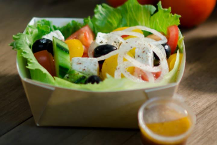 Greek Salad (vegi) - Bagelboys