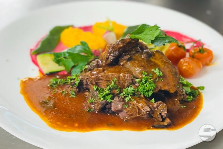 Boeuf braisé (100% boeuf Suisse) - Les Fraisiers