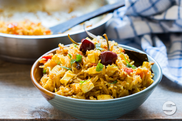 Tofu Biriyani - Taj X-Green