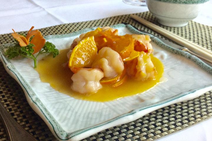 40. Shrimps with Oranges - Ho Wan