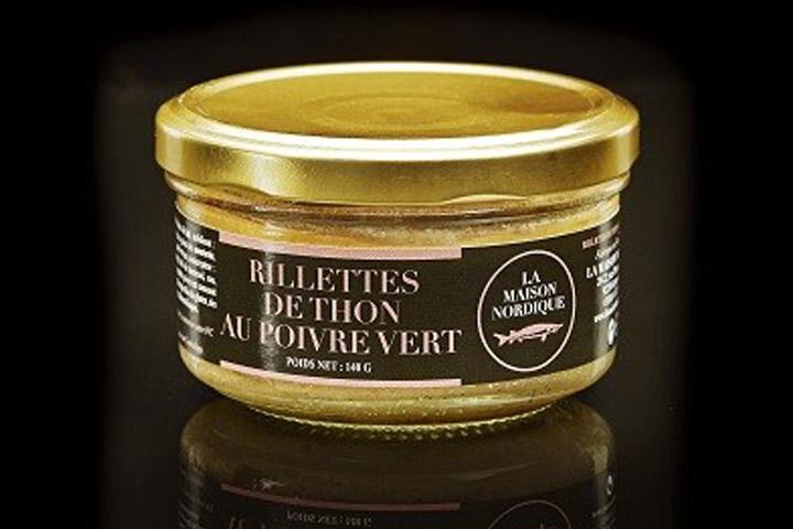 Tuna rillettes with green peper - La Maison Nordique