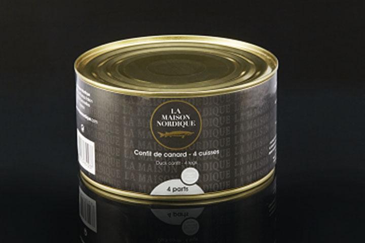 Duck confit – 4 tights - La Maison Nordique