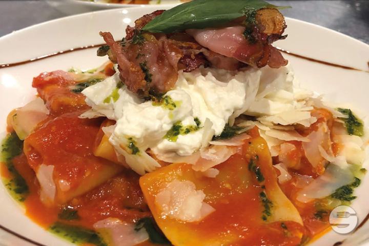 Paccheri alla Burrata ou Bufala - La Conca d'Oro *