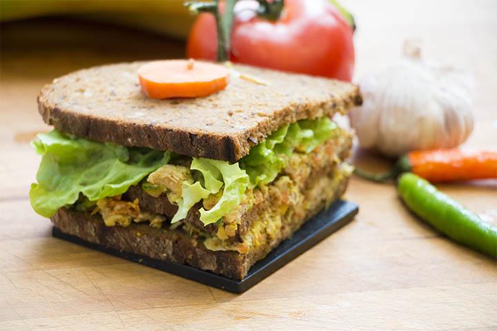 Chicken Club Sandwich - Viita Food