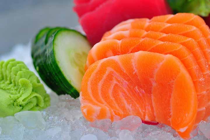 Sashimi Salmon 6 pieces - Crazy Fish