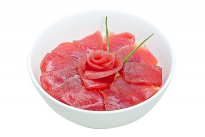 Chirashi Tuna 10 pieces - Crazy Fish