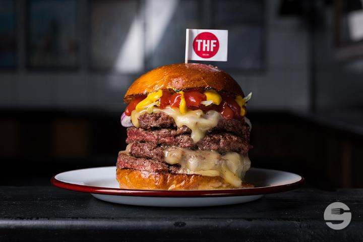 Double Cheeseburger - The Hamburger Foundation - THF (Plainpalais)