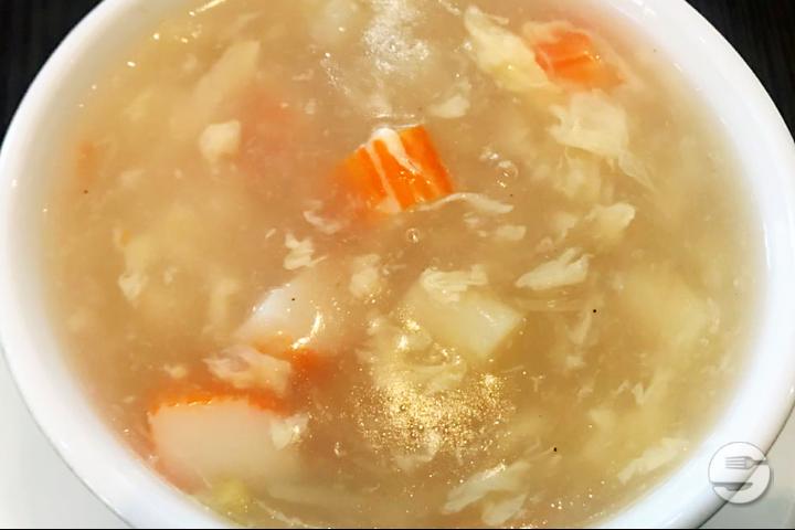 362. Asparagus and crabmeat soup - Boky