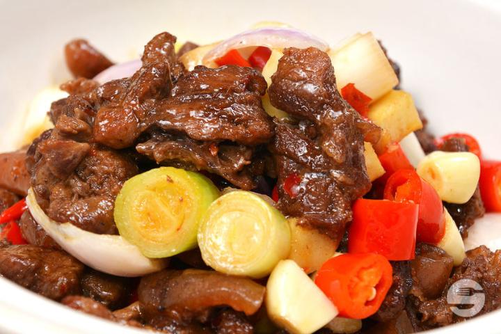 442. Sauted beef with XO sauce - Boky