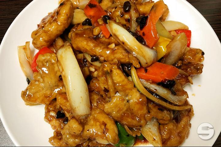 522. Frog's legs with black bean sauce - Boky