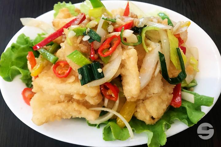 524. Squid with salt and pepper - Boky